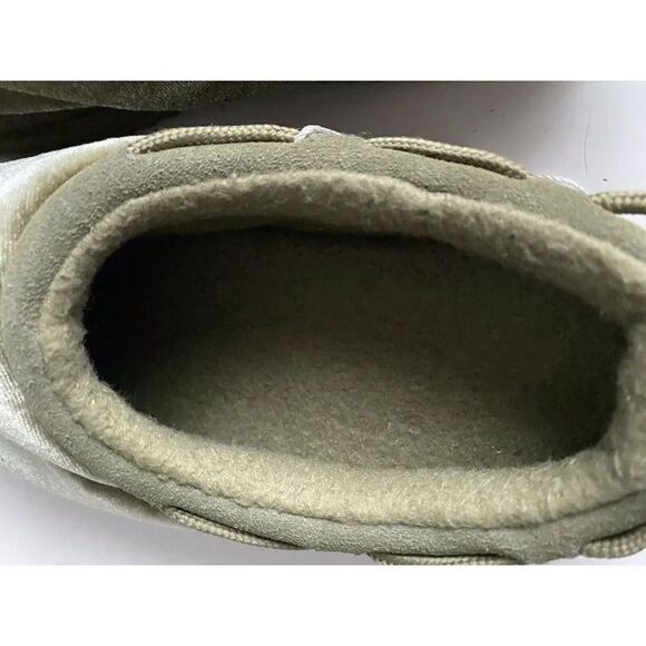 KAPPA Authentic MULE 4 Slip On Sandals Olive Green Women’s Sz 6 Velvet NEW - Picture 9 of 9